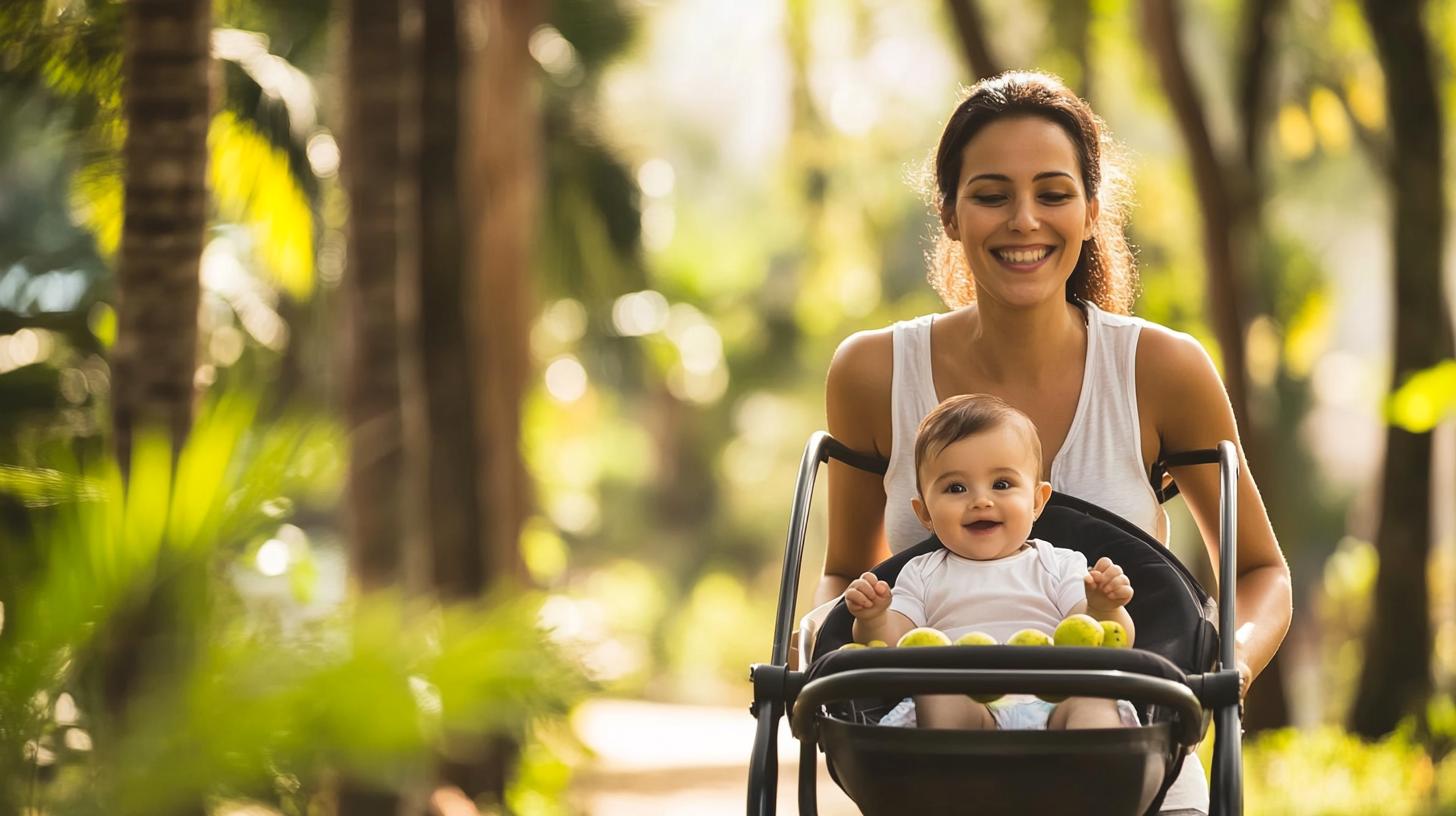 Exercícios Pós-Parto com uma Dieta Saudável